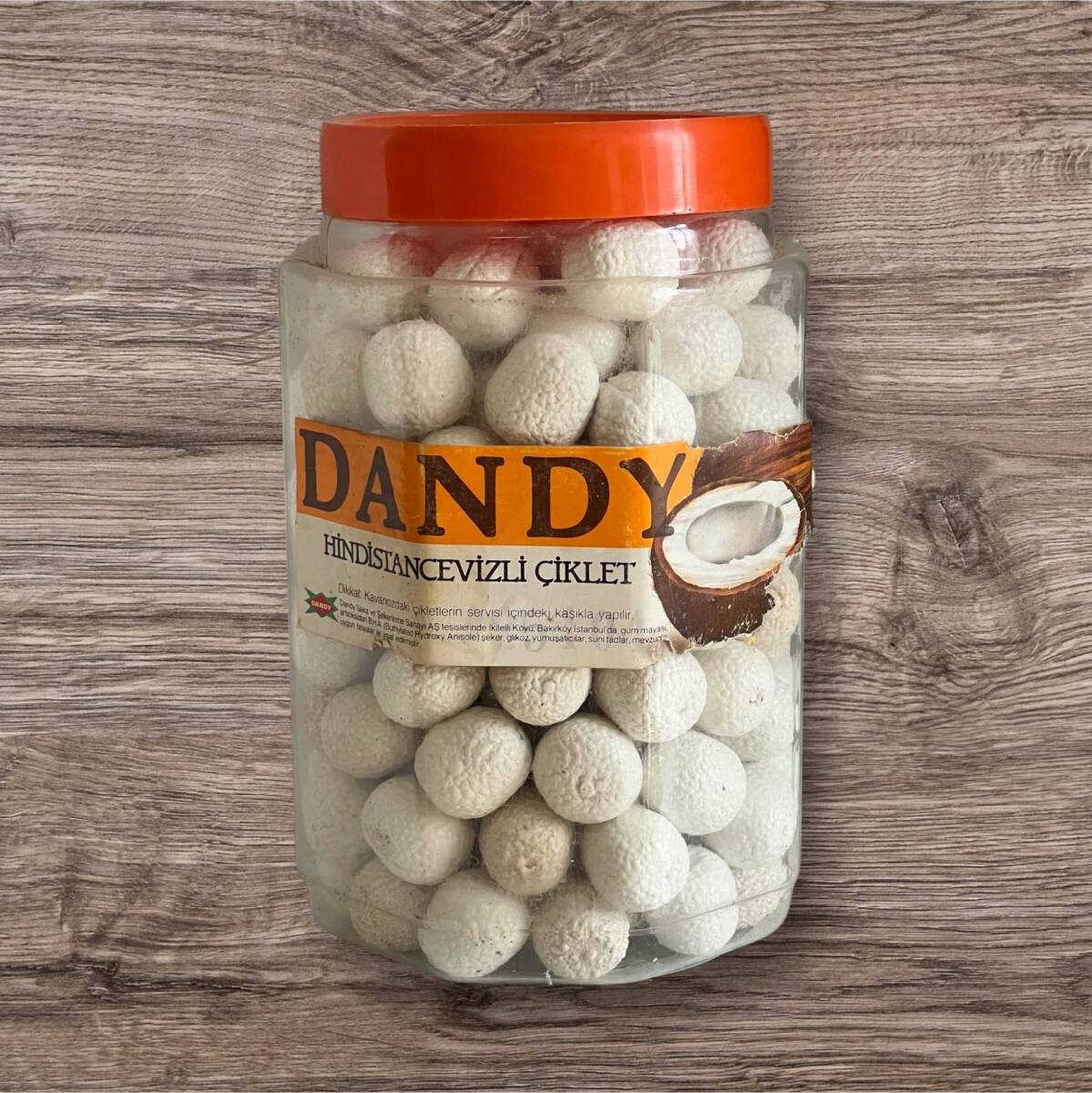 DANDY 1980s Hindistan Cevizli Çiklet Sakız Açılmamış Kutu # SKZ1761 - 3