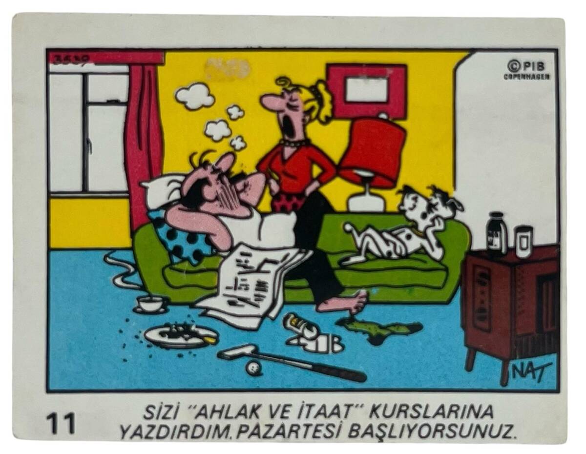 DANDY DAL No 11 Sakız Kağıdı Stickers # SKZ1388(E) - 1