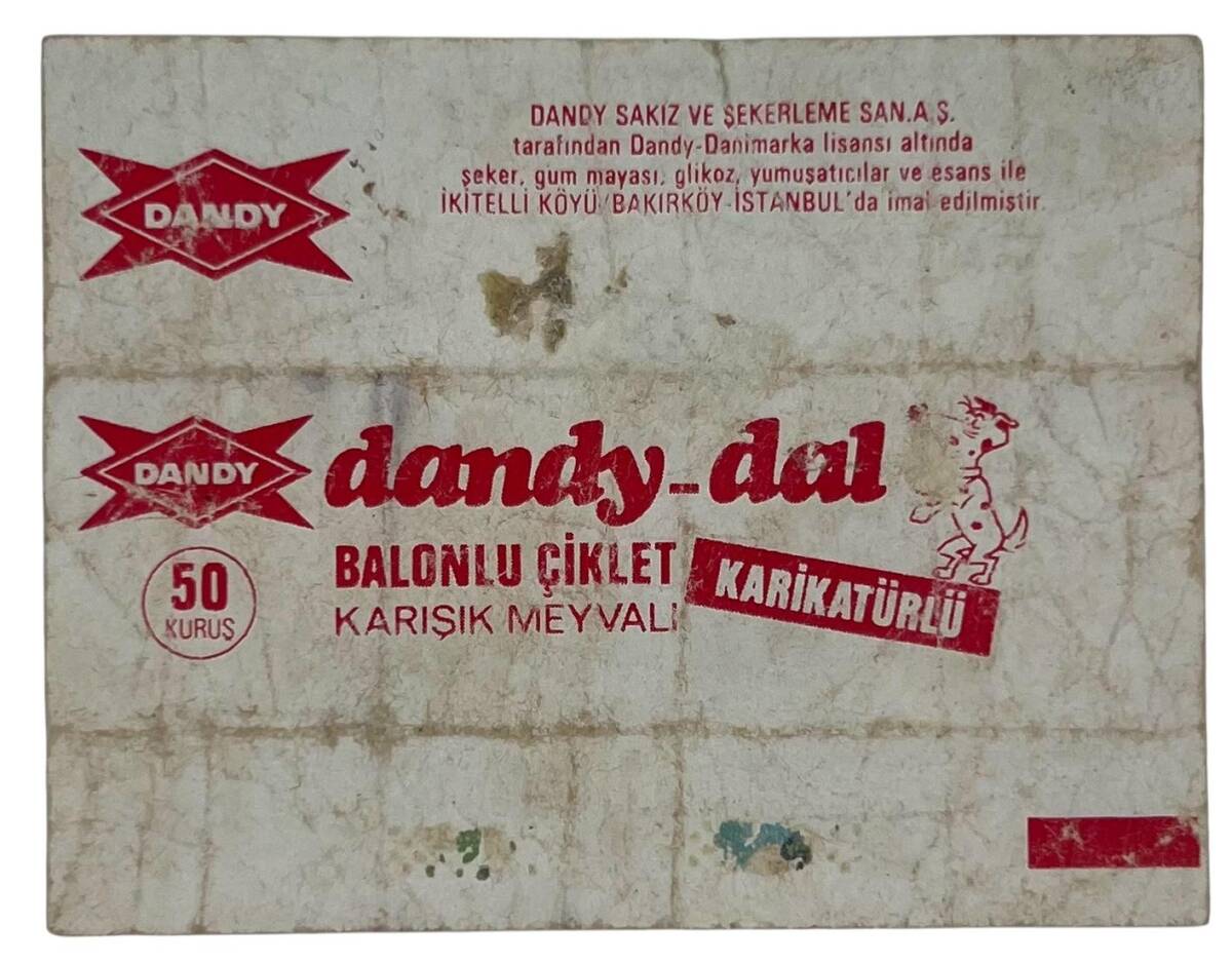 DANDY DAL No 111 Sakız Kağıdı Stickers # SKZ1375(E) - 2