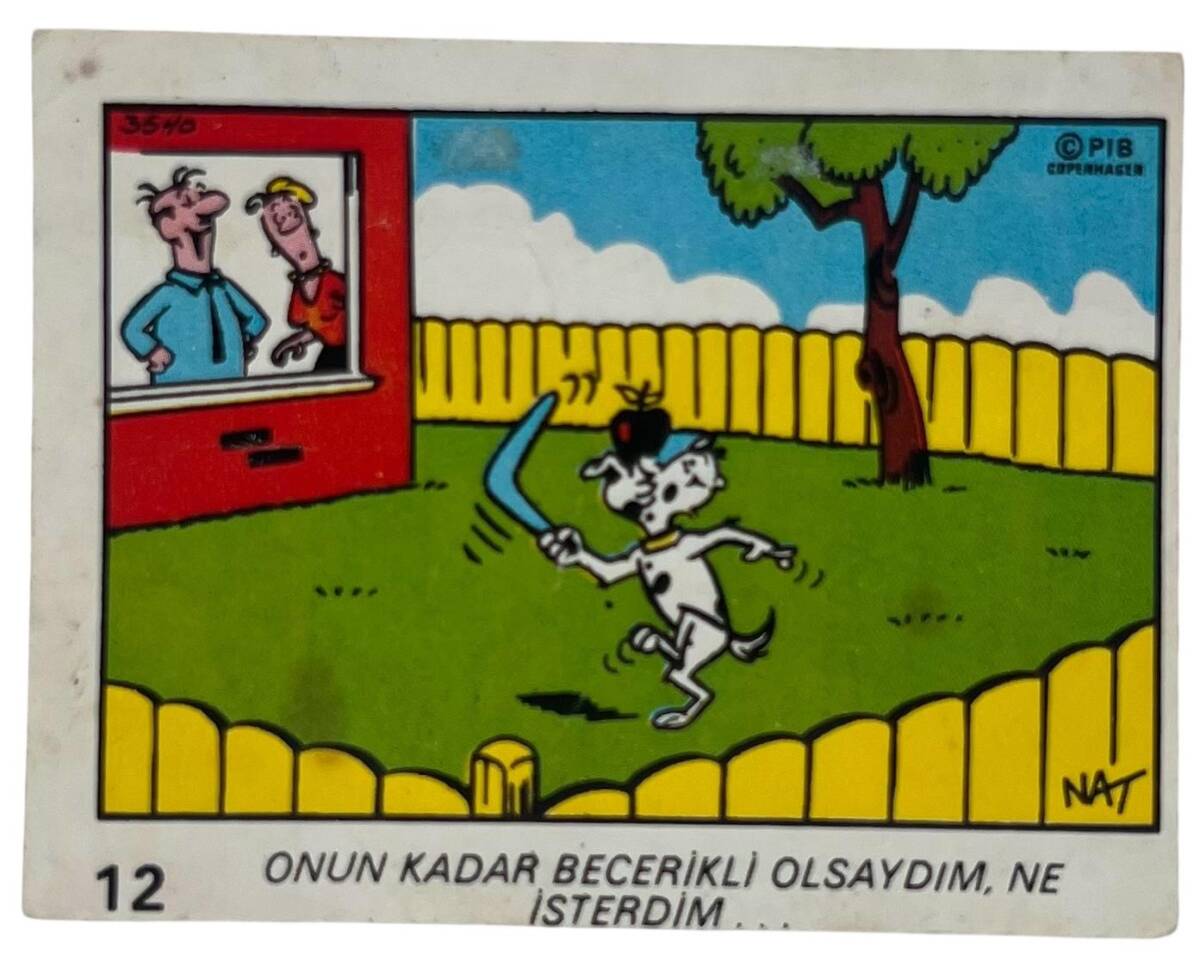 DANDY DAL No 12 Sakız Kağıdı Stickers # SKZ1387(E) - 1
