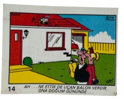 DANDY DAL No 14 Sakız Kağıdı Stickers # SKZ1385(E) - 1