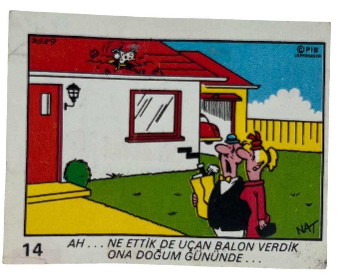 DANDY DAL No 14 Sakız Kağıdı Stickers # SKZ1385(E) - 1
