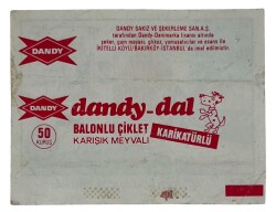 DANDY DAL No 147 Sakız Kağıdı Stickers # SKZ1373(E) - 2
