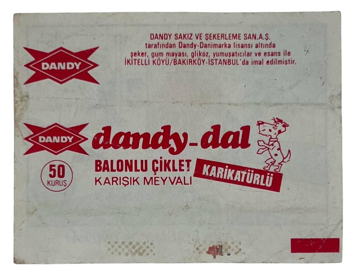 DANDY DAL No 147 Sakız Kağıdı Stickers # SKZ1373(E) - 2
