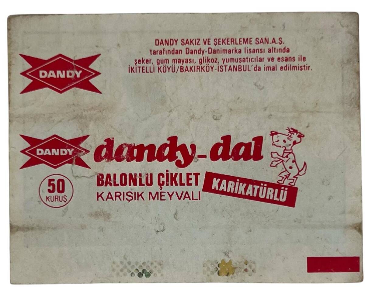 DANDY DAL No 149 Sakız Kağıdı Stickers # SKZ1372(E) - 2