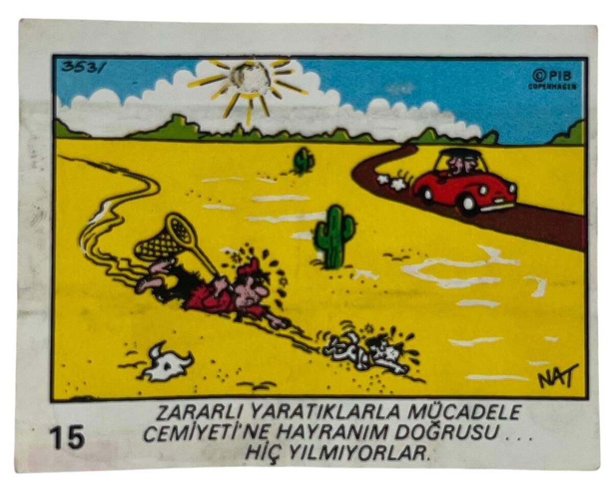 DANDY DAL No 15 Sakız Kağıdı Stickers # SKZ1384(E) - 1