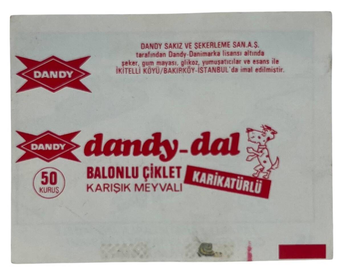 DANDY DAL No 15 Sakız Kağıdı Stickers # SKZ1384(E) - 2