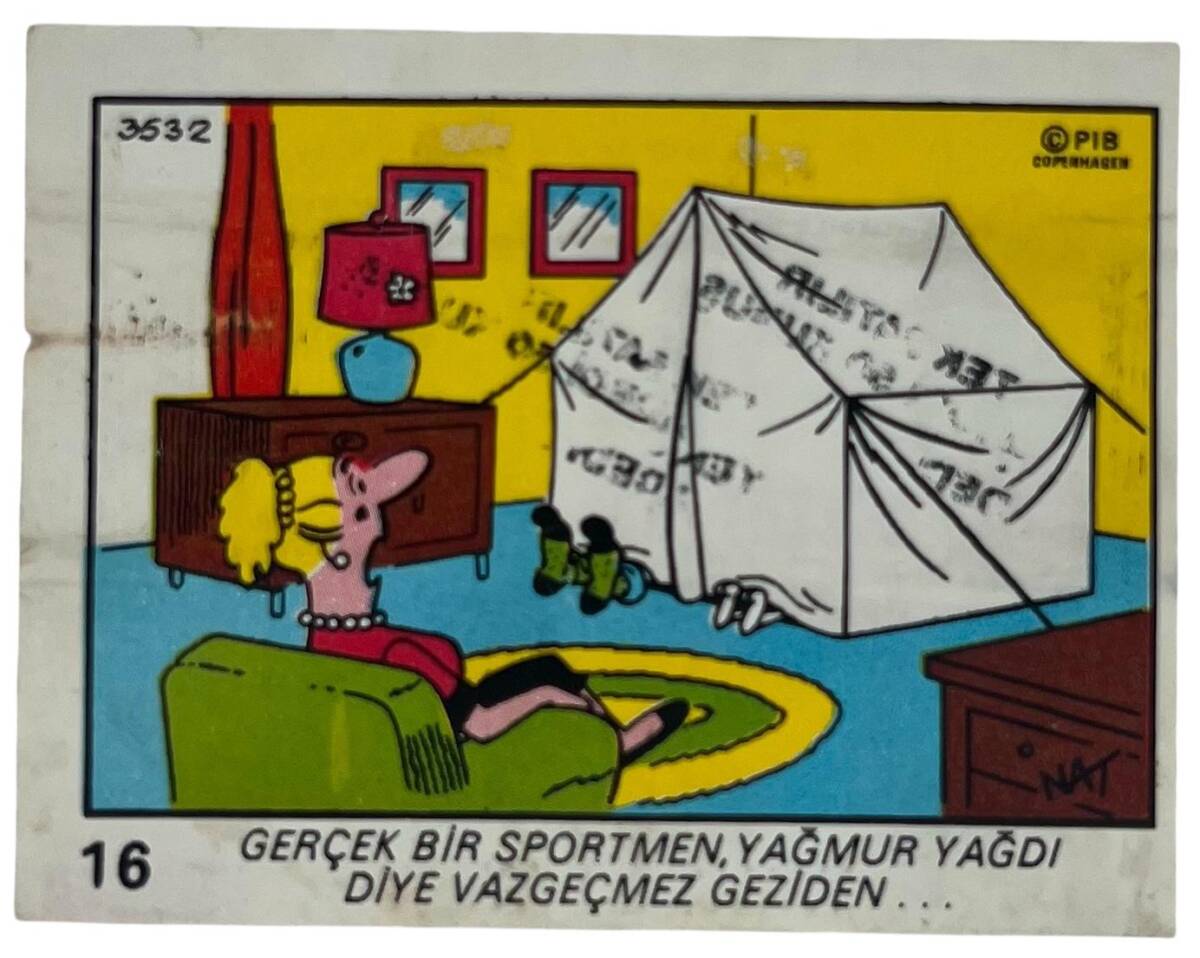 DANDY DAL No 16 Sakız Kağıdı Stickers # SKZ1383(E) - 3