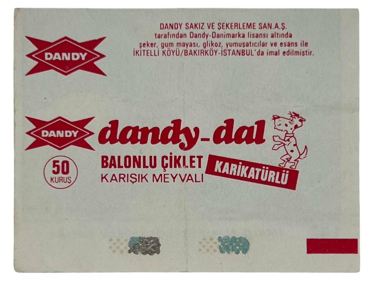 DANDY DAL No 162 Sakız Kağıdı Stickers # SKZ1370(E) - 2