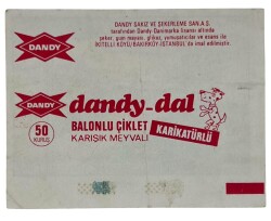 DANDY DAL No 163 Sakız Kağıdı Stickers # SKZ1369(E) - 2