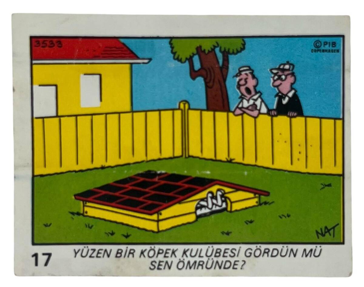 DANDY DAL No 17 Sakız Kağıdı Stickers # SKZ1382(E) - 1