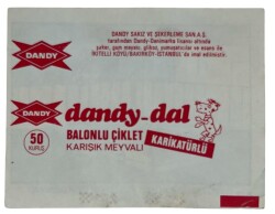 DANDY DAL No 17 Sakız Kağıdı Stickers # SKZ1382(E) - 2