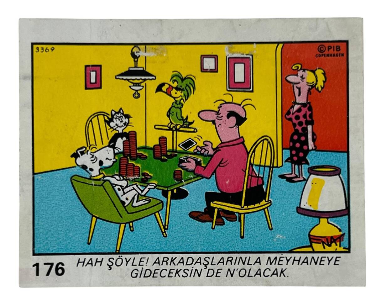 DANDY DAL No 176 Sakız Kağıdı Stickers # SKZ1733(E) - 3