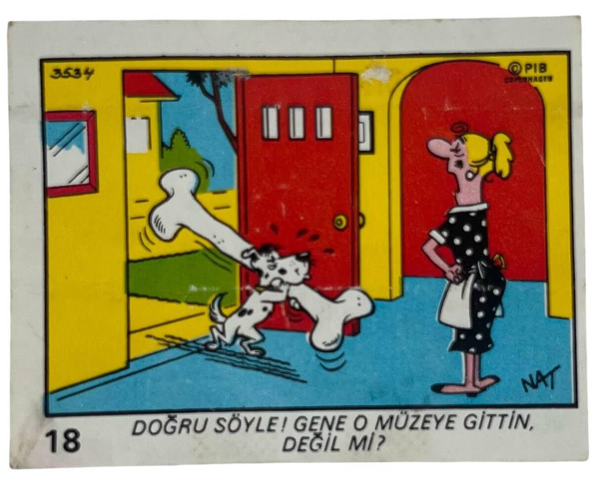 DANDY DAL No 18 Sakız Kağıdı Stickers # SKZ1381(E) - 1