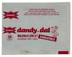 DANDY DAL No 18 Sakız Kağıdı Stickers # SKZ1381(E) - 2