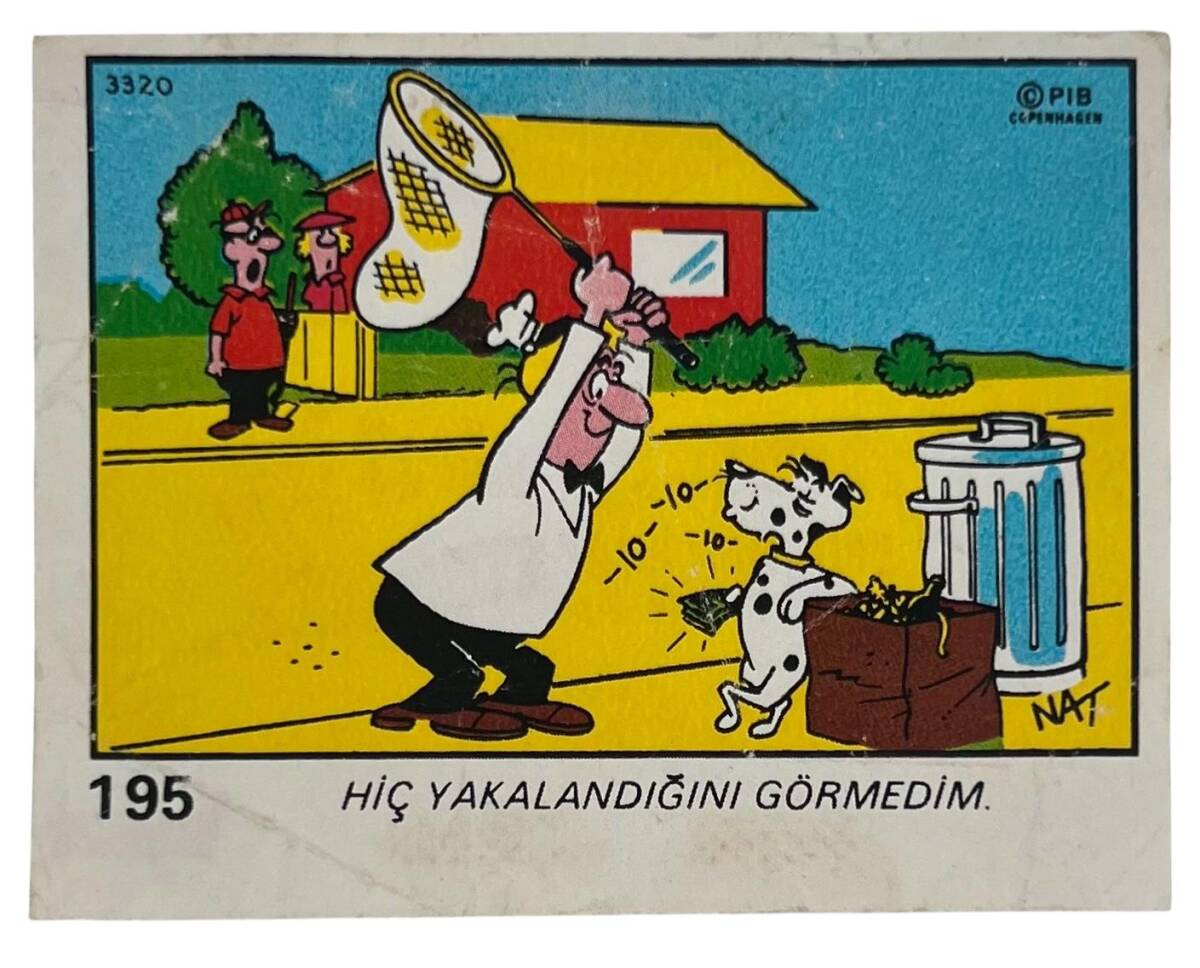 DANDY DAL No 195 Sakız Kağıdı Stickers # SKZ1368(E) - 1