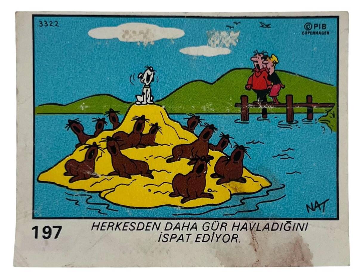 DANDY DAL No 197 Sakız Kağıdı Stickers # SKZ1366(E) - 1