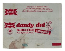 DANDY DAL No 197 Sakız Kağıdı Stickers # SKZ1366(E) - 2