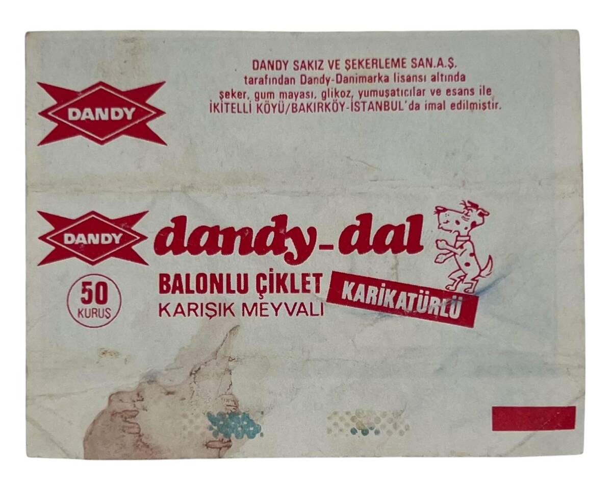 DANDY DAL No 197 Sakız Kağıdı Stickers # SKZ1366(E) - 2