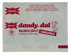 DANDY DAL No 23 Sakız Kağıdı Stickers # SKZ1379(E) - 2