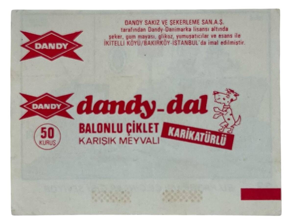 DANDY DAL No 23 Sakız Kağıdı Stickers # SKZ1379(E) - 2
