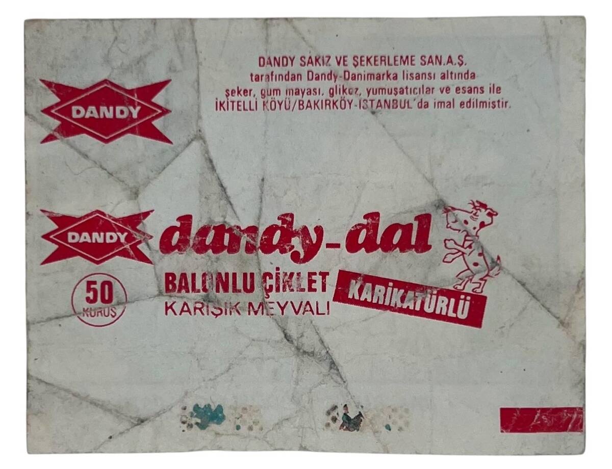 DANDY DAL No 287 Sakız Kağıdı Stickers # SKZ1362(E) - 2