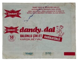 DANDY DAL No 29 Sakız Kağıdı Stickers # SKZ1378(E) - 2