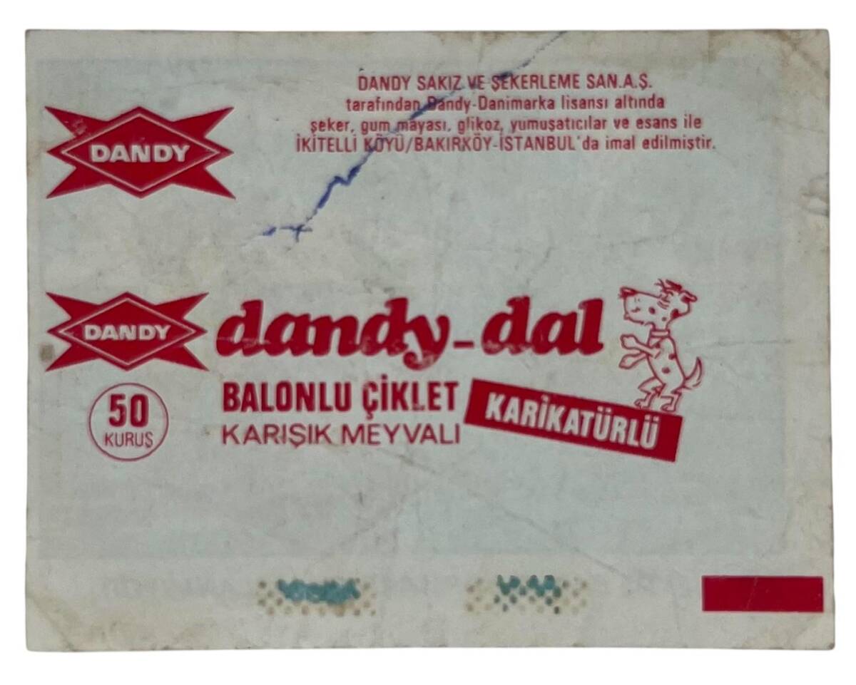 DANDY DAL No 29 Sakız Kağıdı Stickers # SKZ1378(E) - 2