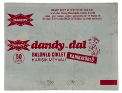 DANDY DAL No 30 Sakız Kağıdı Stickers # SKZ1377(E) - 2