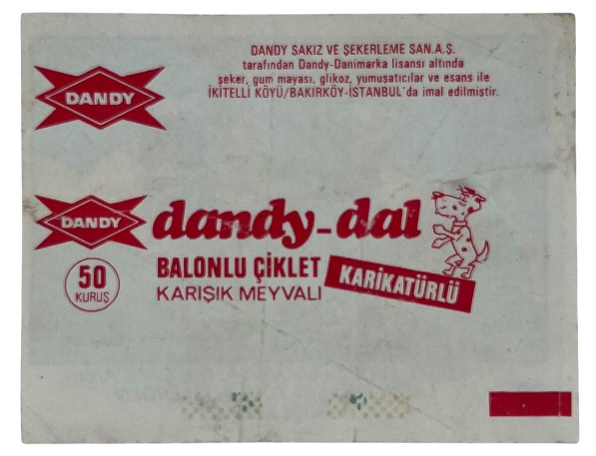 DANDY DAL No 30 Sakız Kağıdı Stickers # SKZ1377(E) - 2