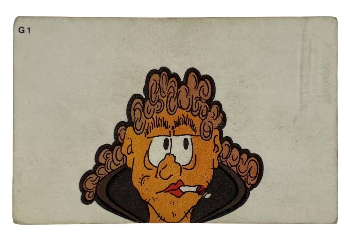 DANDY Sakızı 1960s Neşeli Bulmaca Serisi Seriisi Sakız Kağıdı Stickers No G 1 # SKZ1123 - 1