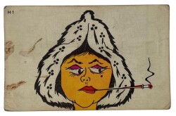 DANDY Sakızı 1960s Neşeli Bulmaca Serisi Seriisi Sakız Kağıdı Stickers No H 1 # SKZ1152 - 1