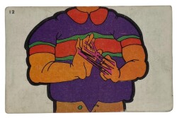 DANDY Sakızı 1960s Neşeli Bulmaca Serisi Seriisi Sakız Kağıdı Stickers No I 2 # SKZ1149 - 3