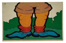 DANDY Sakızı 1960s Neşeli Bulmaca Serisi Seriisi Sakız Kağıdı Stickers No I 3 # SKZ1148 - 1