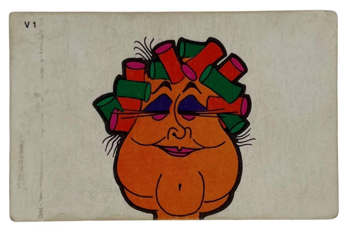 DANDY Sakızı 1960s Neşeli Bulmaca Serisi Seriisi Sakız Kağıdı Stickers No V 1 # SKZ1146 - 3