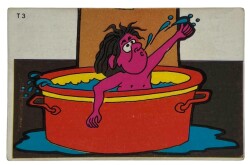 DANDY Sakızı 1960s Neşeli Bulmaca Serisi Seriisi Sakız Kağıdı Stickers No T 3 # SKZ1161 - 1
