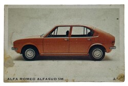 DANDY Sakızı Otomobiller Serisi -ALFA ROMEO ALFASUD M- No A # SKZ11724 - 3
