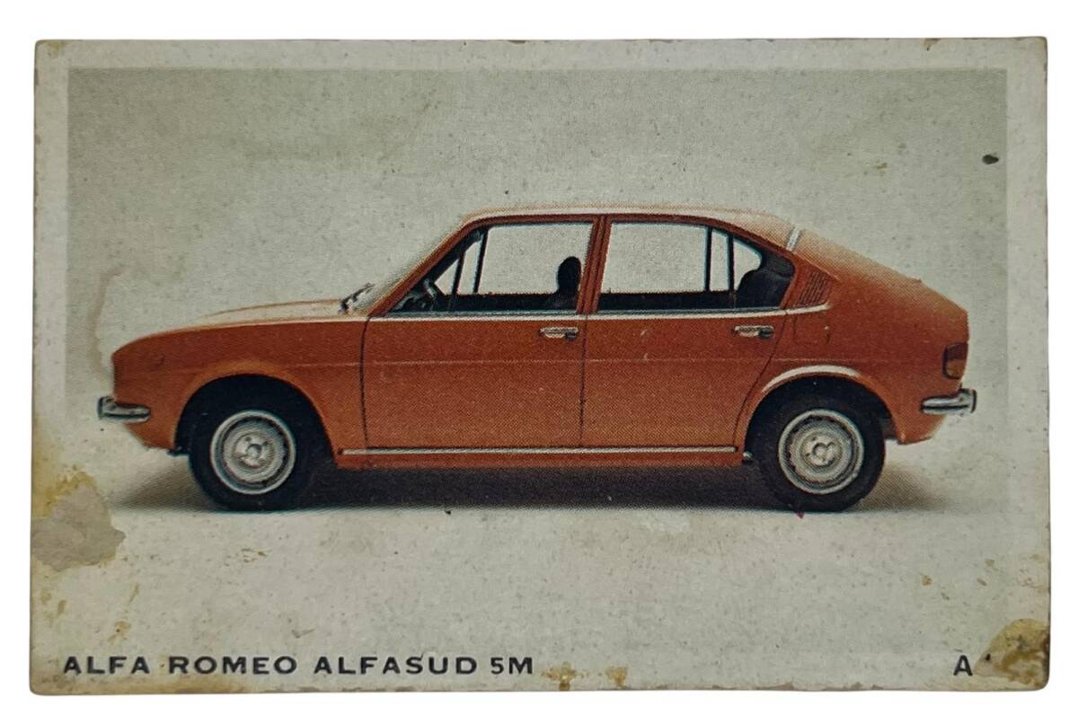 DANDY Sakızı Otomobiller Serisi -ALFA ROMEO ALFASUD M- No A # SKZ11724 - 3