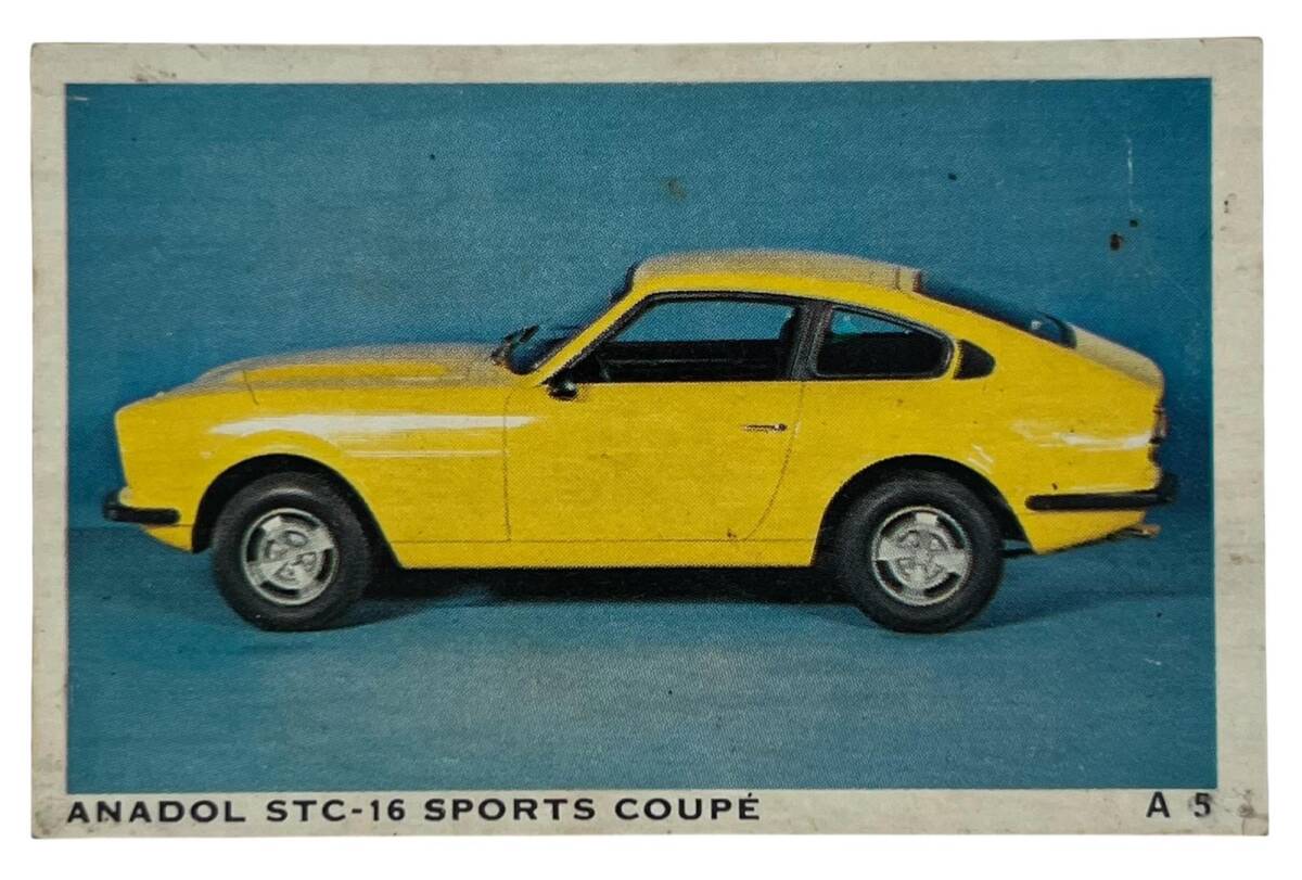 DANDY Sakızı Otomobiller Serisi -ANADOL STC-16 SPORTS COUPE - No A 5 # SKZ11713 - 3