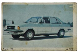 DANDY Sakızı Otomobiller Serisi -AUDI 80 - No A 129 # SKZ1693 - 3