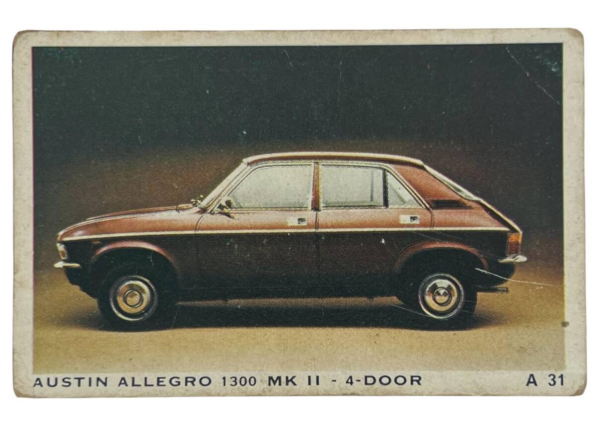 DANDY Sakızı Otomobiller Serisi AUSTIN ALLEGRO 1300 MK 11-4-DOOR No: A 31 # SKZ1654 - 3