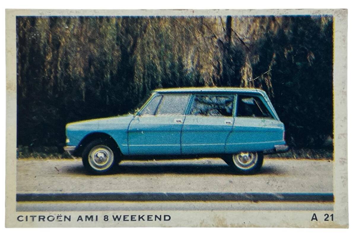 DANDY Sakızı Otomobiller Serisi -CITOEN AMI 8 WEEKEND - No A 21 # SKZ11702 - 3
