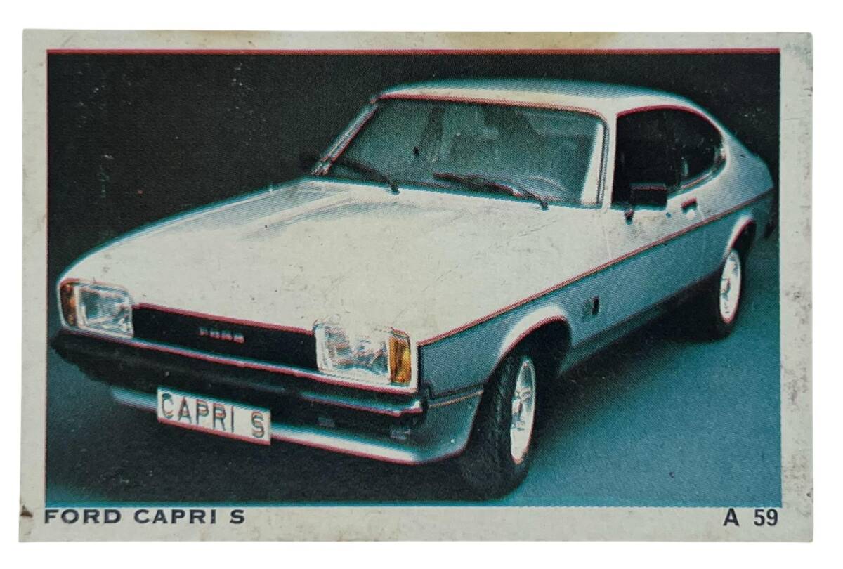 DANDY Sakızı Otomobiller Serisi -FORD CAPRİ S - No A 59 # SKZ11704 - 3