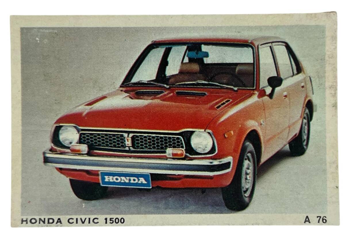 DANDY Sakızı Otomobiller Serisi HONDA CIVIC 1500 No A 76 # SKZ1660 - 1