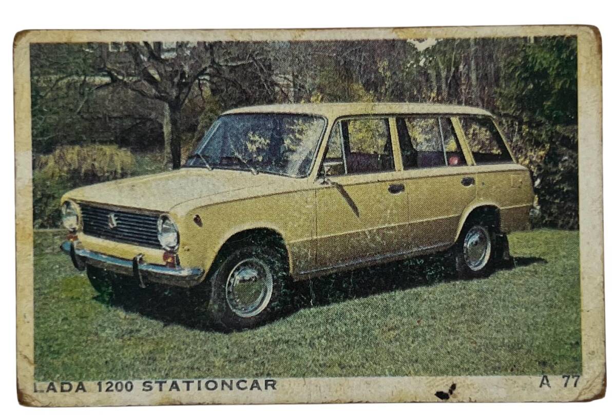 DANDY Sakızı Otomobiller Serisi -LADA 1200 STATIONCAR - No A 77 # SKZ11718 - 1