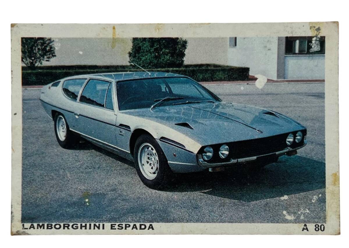 DANDY Sakızı Otomobiller Serisi LAMBORGHINI ESPADA No: A 80 # SKZ1649 - 1