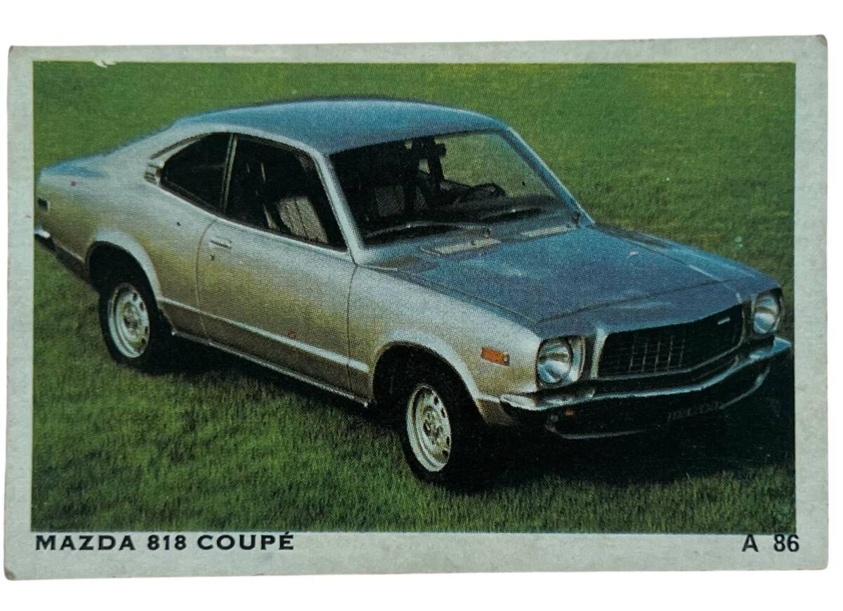 DANDY Sakızı Otomobiller Serisi MAZDA 818 COUPE No: A 86 # SKZ1657 - 3