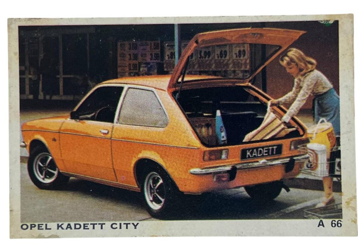 DANDY Sakızı Otomobiller Serisi OPEL KADETT CIT No: A 66 # SKZ1652 - 3