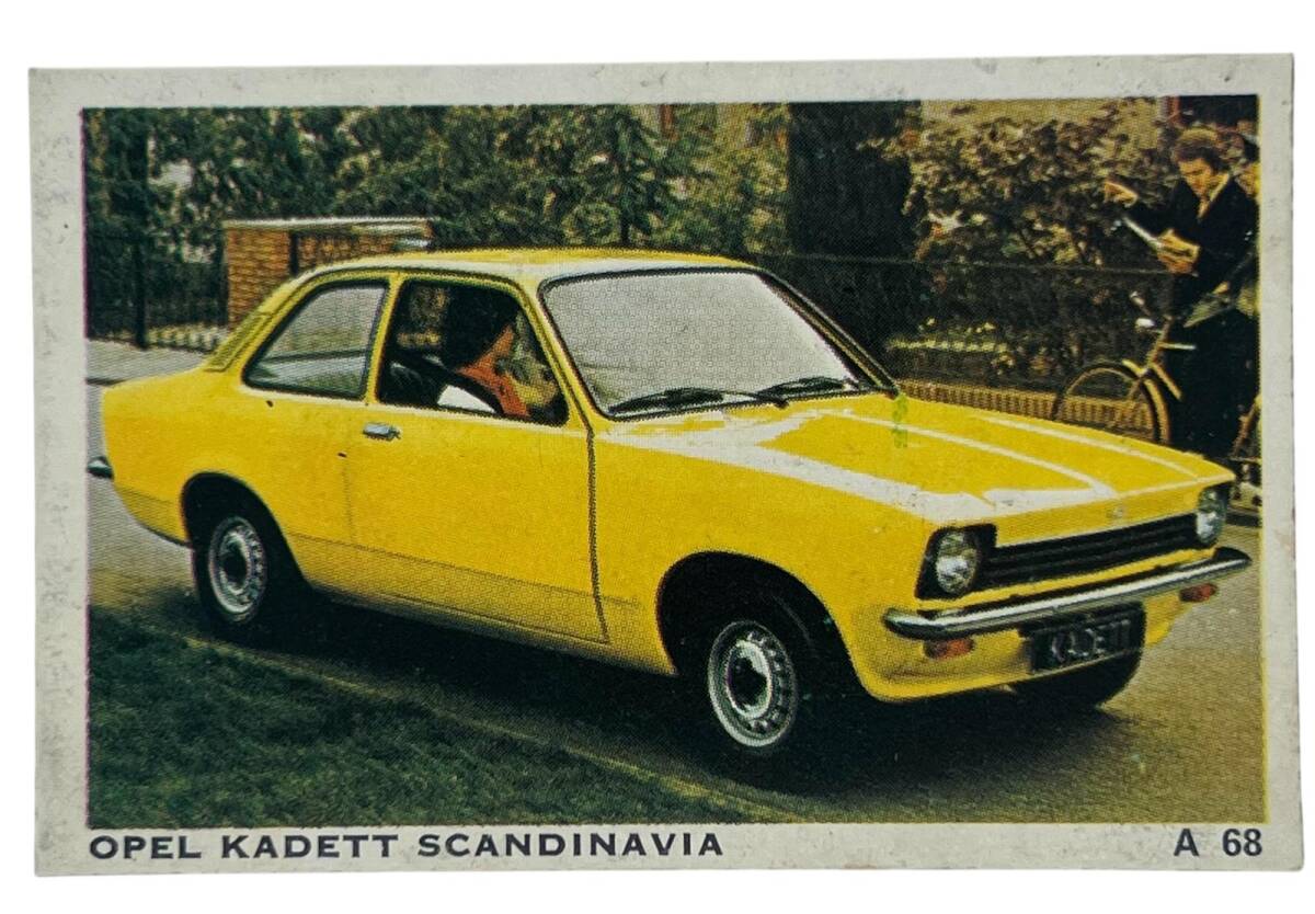 DANDY Sakızı Otomobiller Serisi OPEL KADETT SCANDINAVIA No: A 68 # SKZ1648 - 3