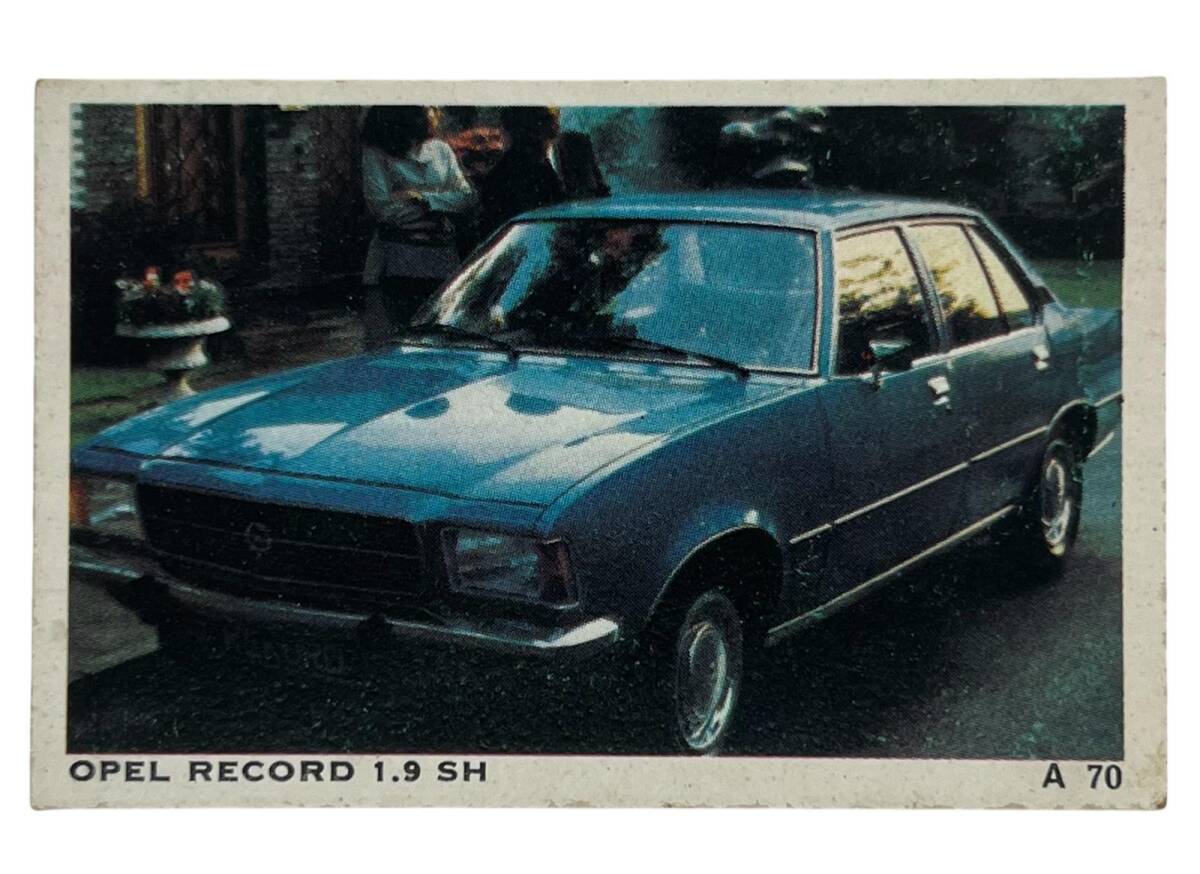 DANDY Sakızı Otomobiller Serisi OPEL RECORD 1.9 No: A 70 # SKZ1646 - 3